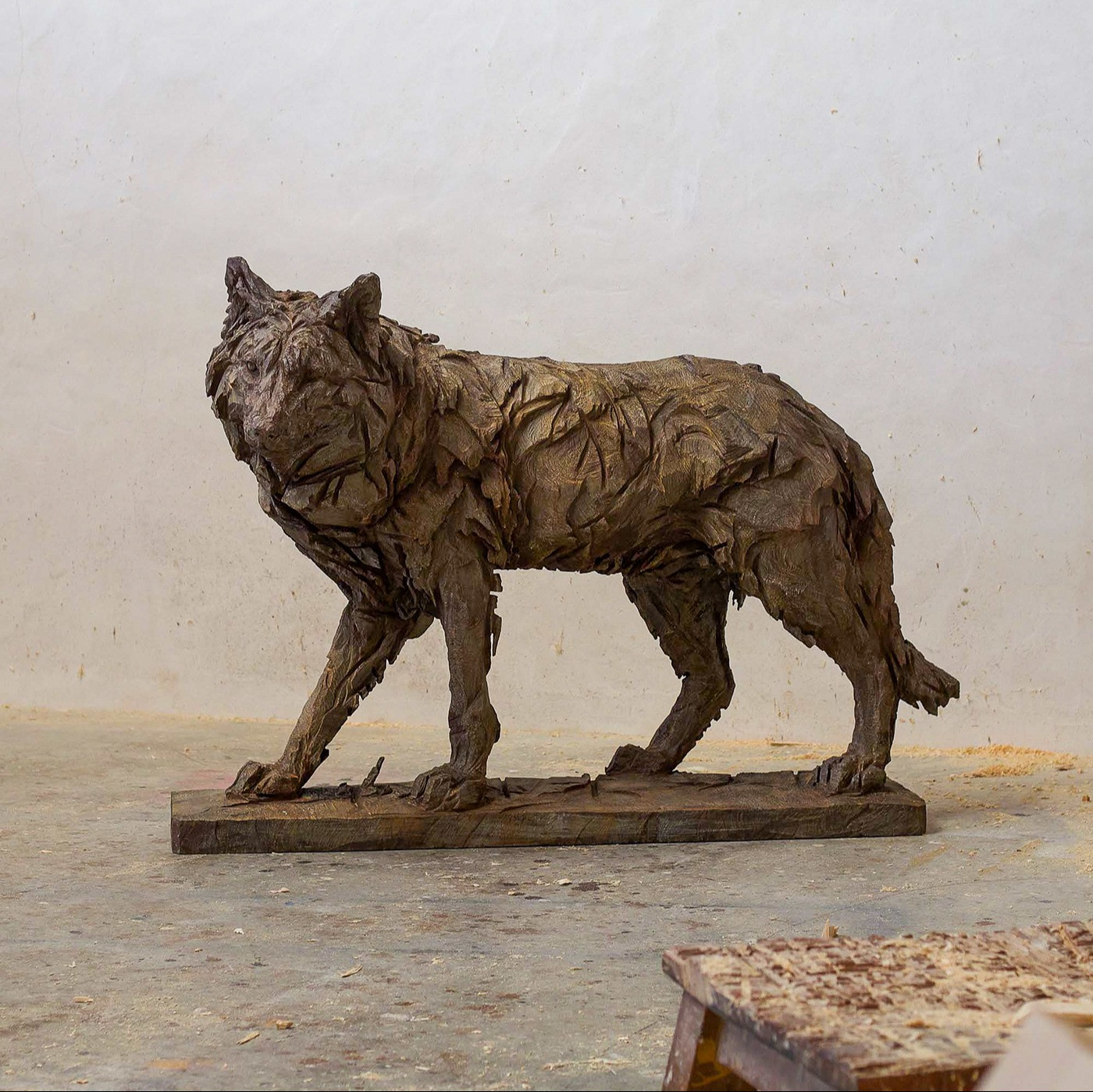 Jürgen Lingl - Walking Wolf